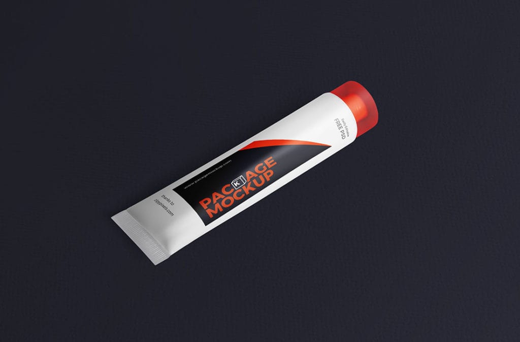 Pacage Mockup for Tube