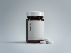 Pill Bottle Mockup