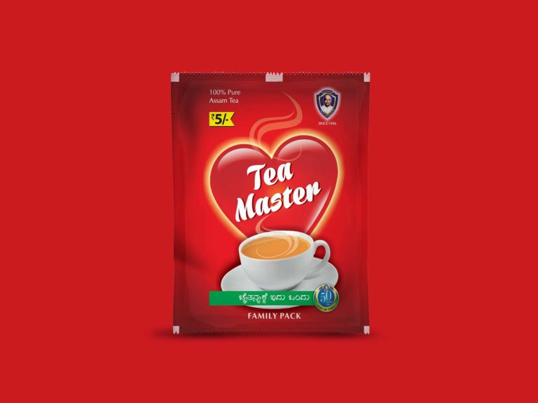 Tea Powder Design Sachet Packet Packaging Mock-up PSD Templates