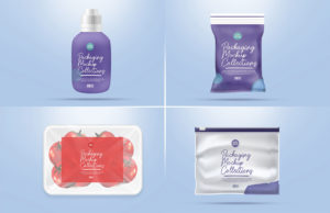 Free Premium Quality Package Mockup Collection PSD