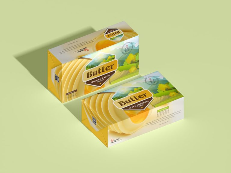 Butter Package Mockup