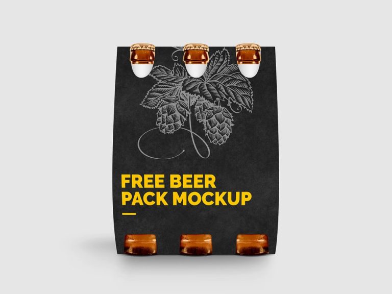 Beer Pack Mockup