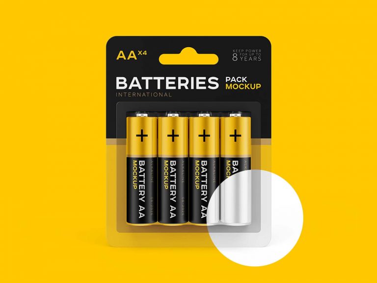AA Battery Pack Mockup