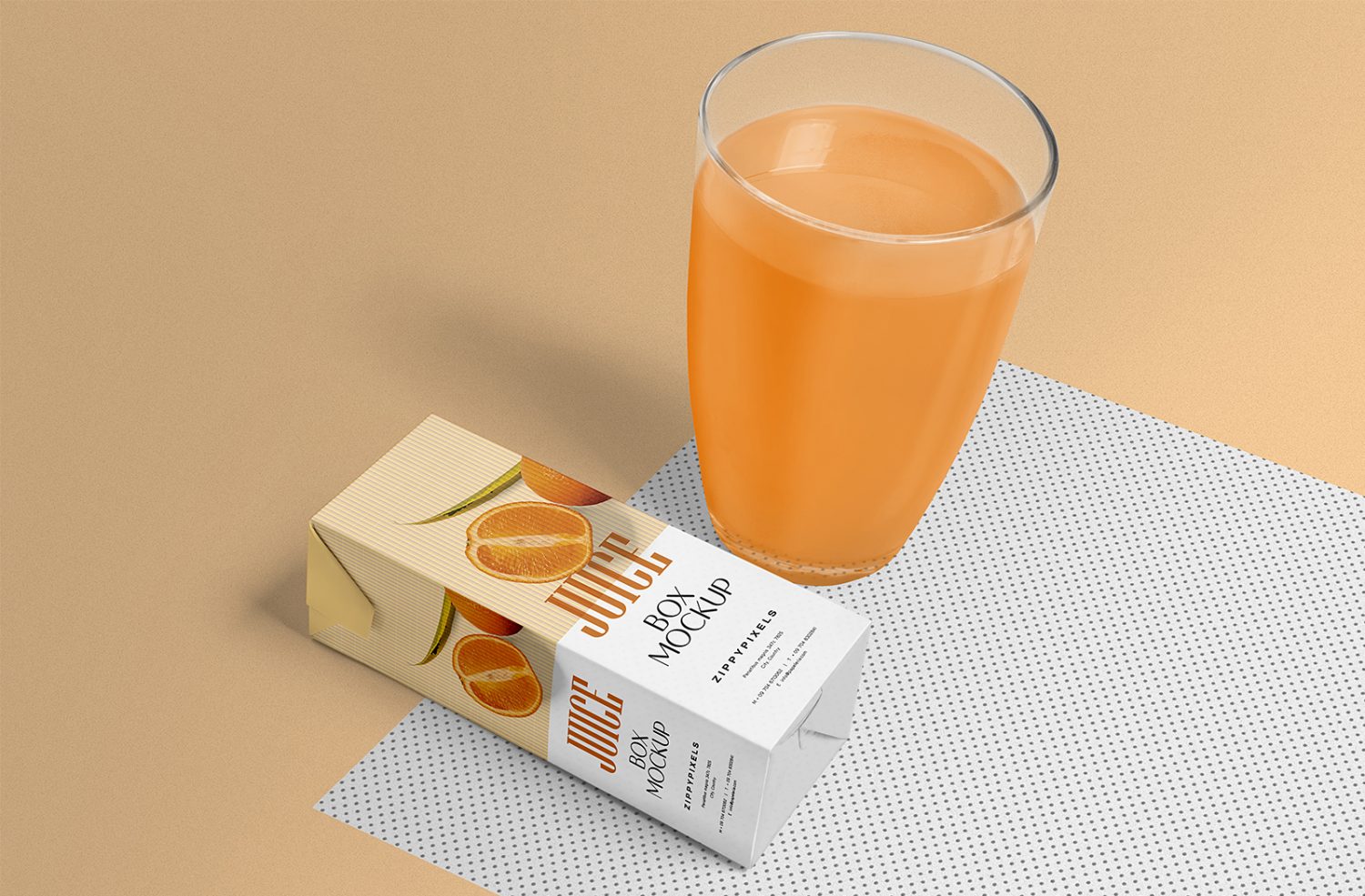 Healthy Juice Packaging Mockup