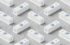 Tall Box Grid Mockup