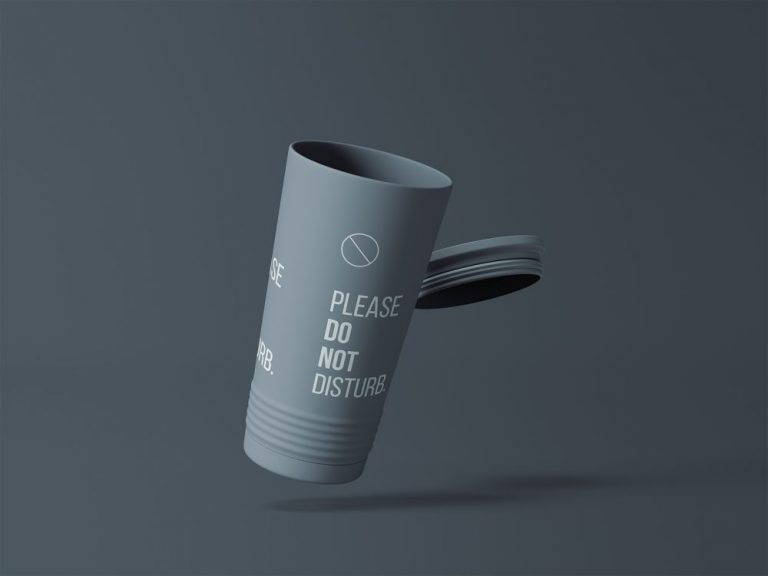 Free Tumbler Cup Mockup