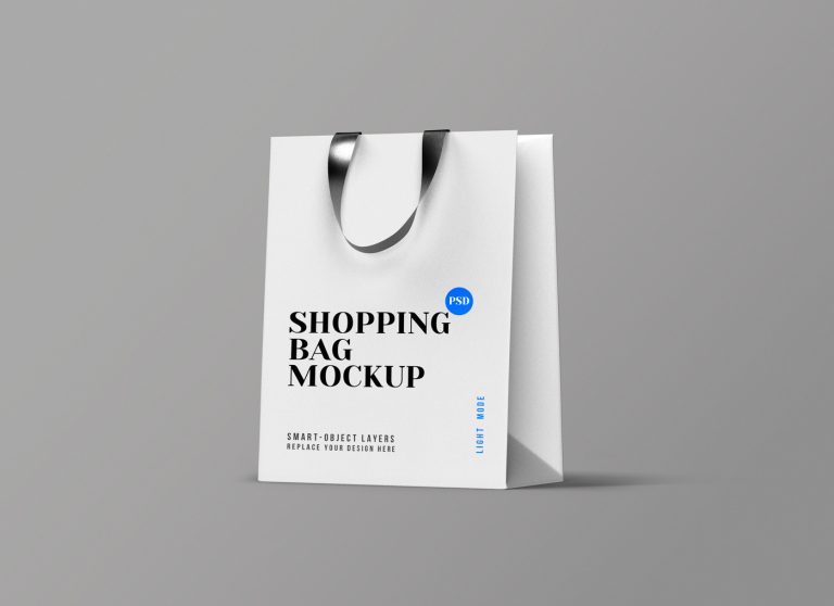 Shopping Bag Mockup Light