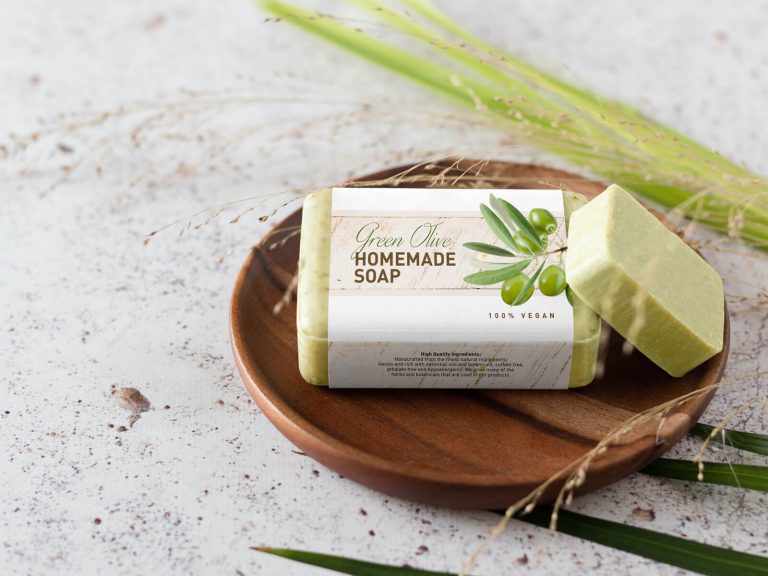 Free Homemade Soap Mockup