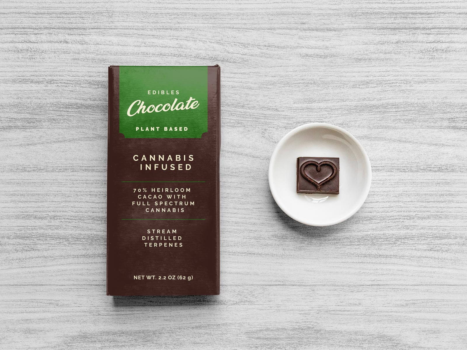 Free Chocolate Bar Packaging Mockup