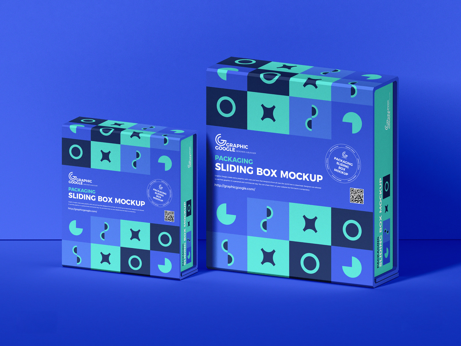 Free Sliding Box Mockup