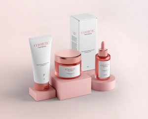 Free Cosmetic Packaging Mockup