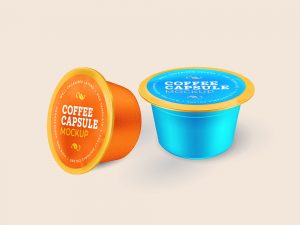 Free Coffee Capsule Mockup
