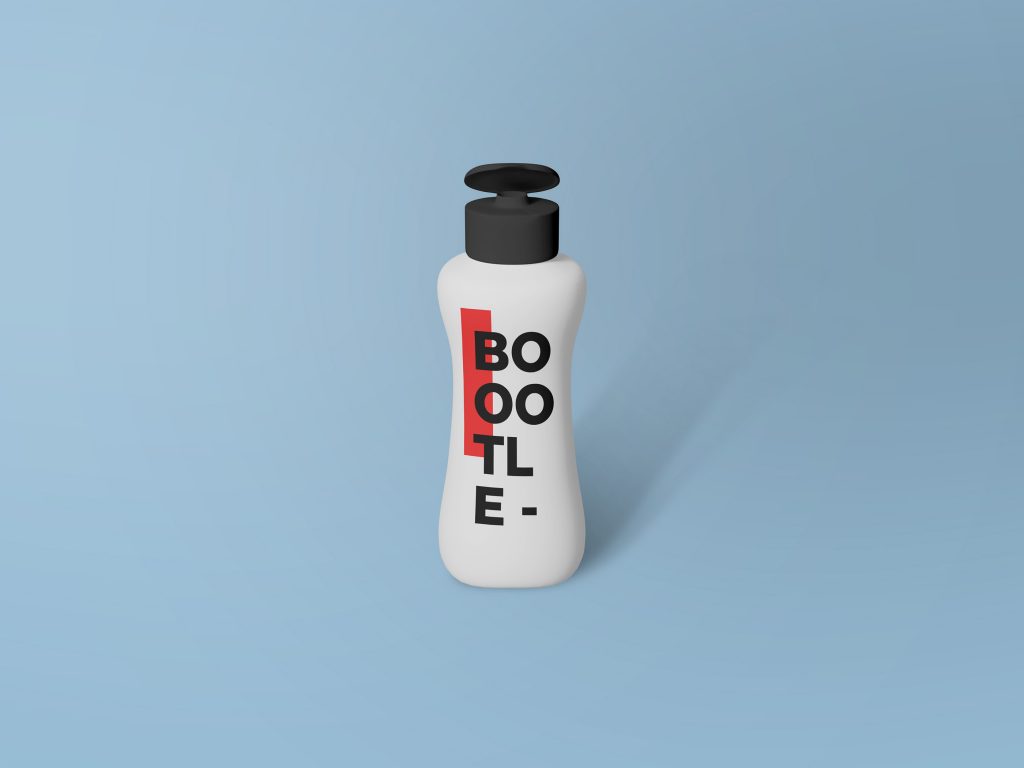 Shampoo Bottle Mockup