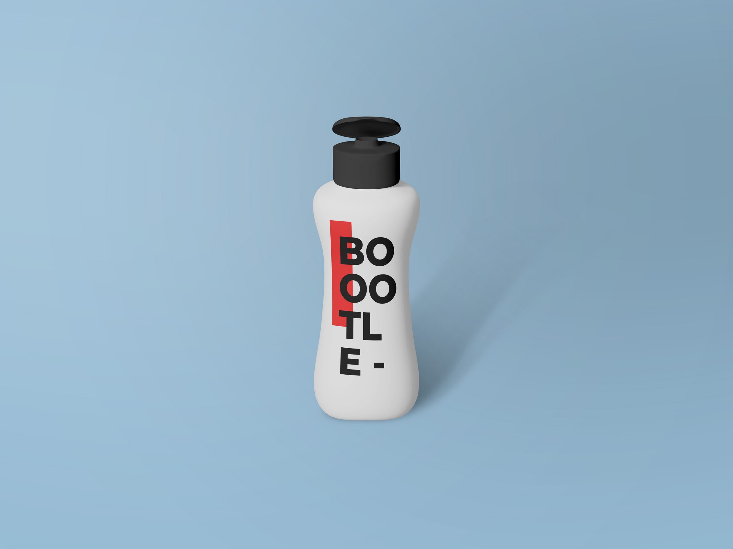 Shampoo Bottle Mockup