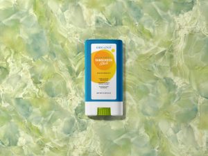 Free Sunscreen Stick Mockup PSD
