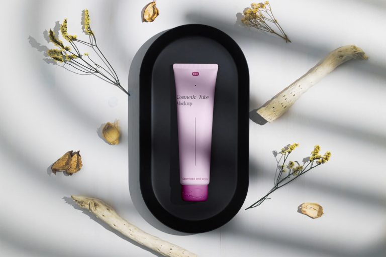 Cosmetic Tube Mockup D