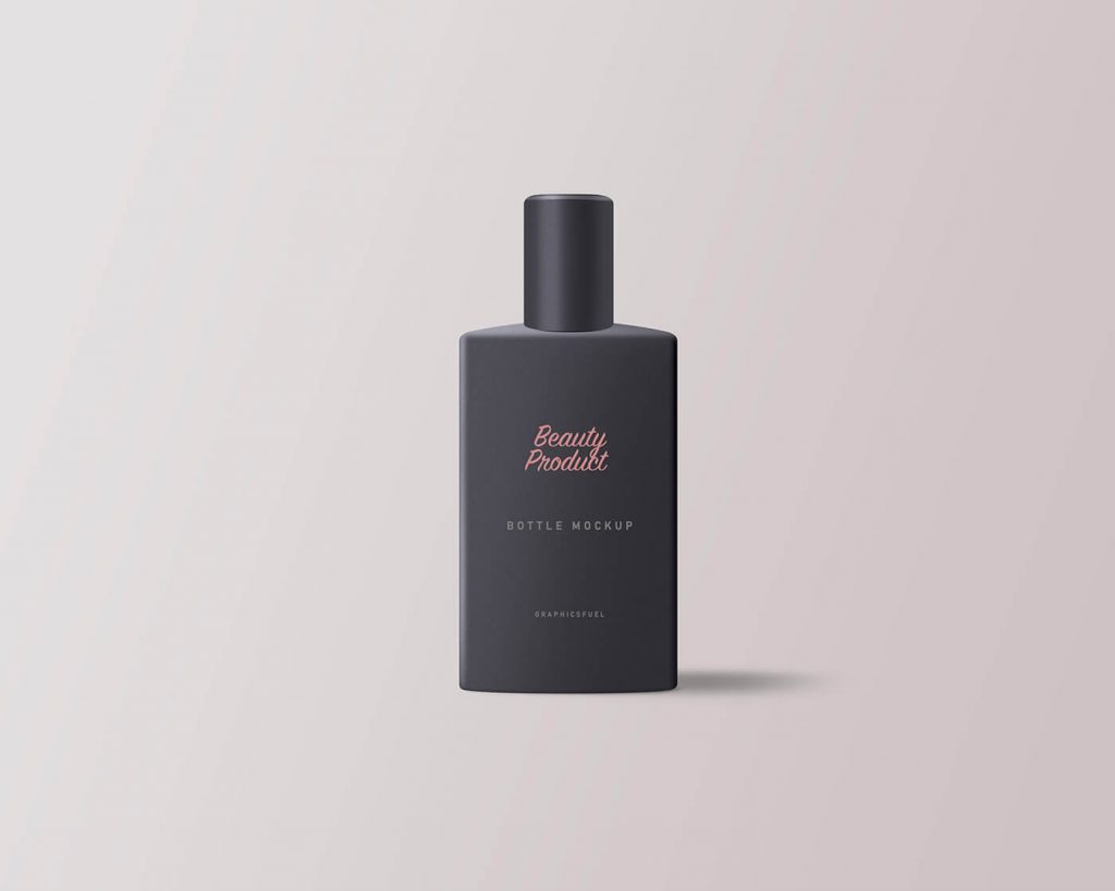 Beauty Product Bottle Dark