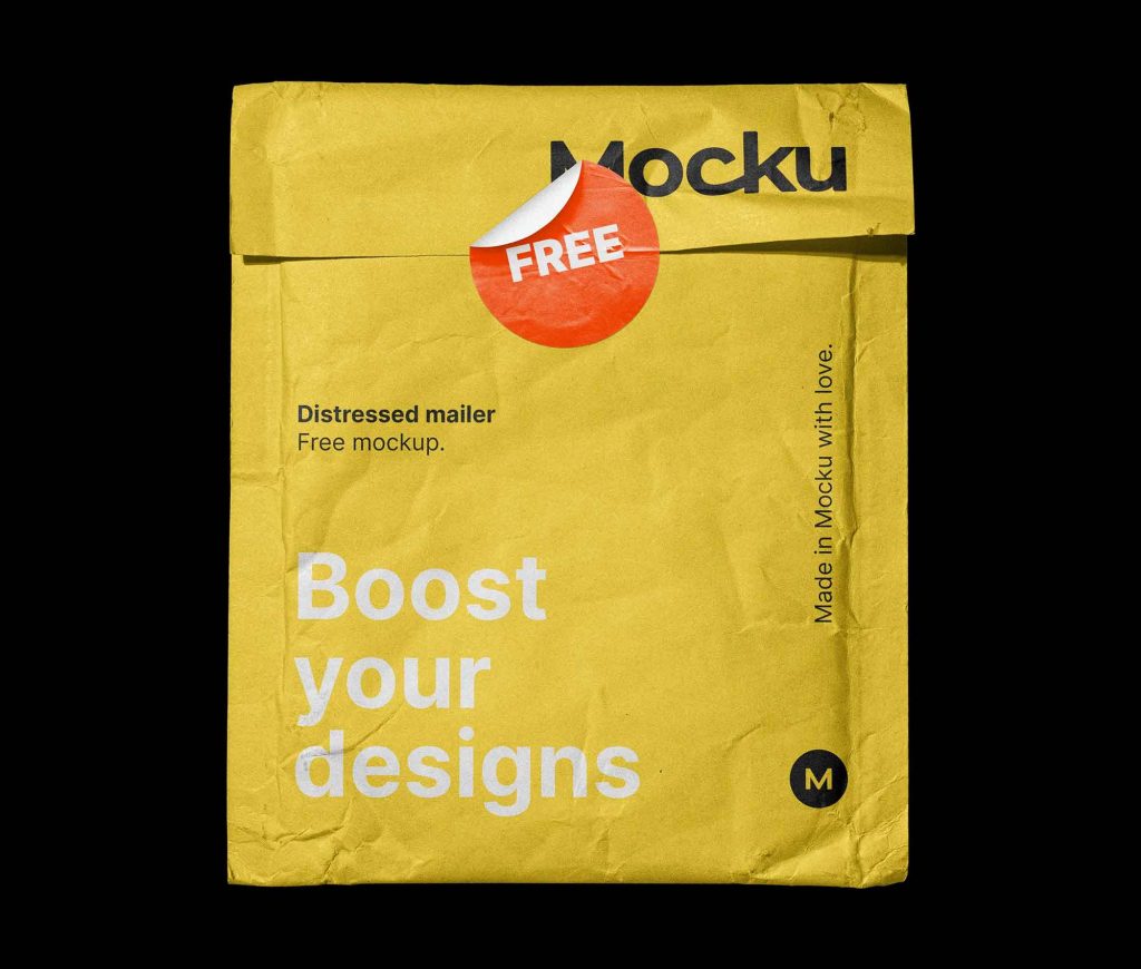 Distressed Mailer Mockup