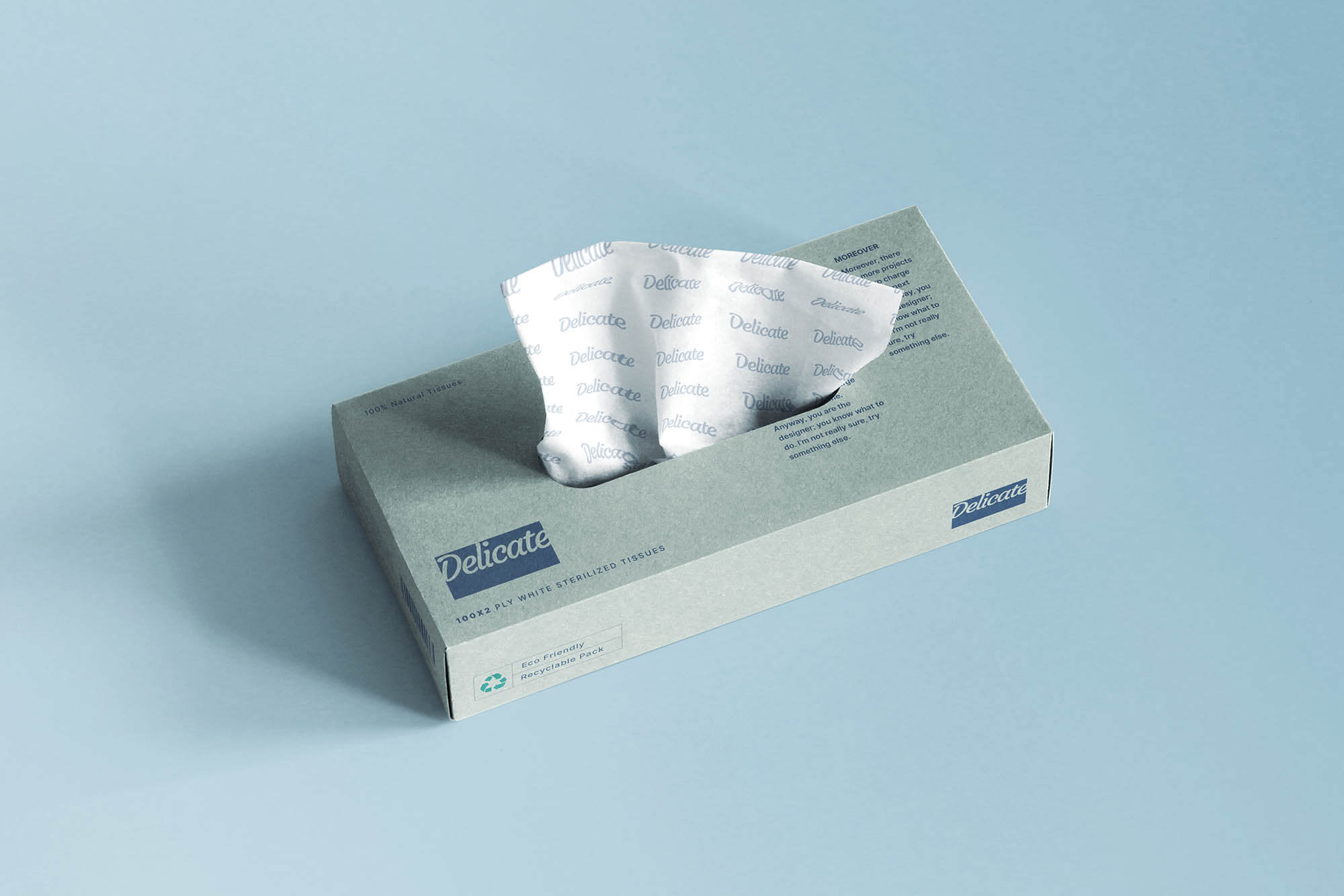 Tissue Box Mockup PSD1