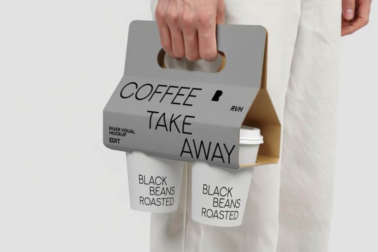 Free Coffee Branding Cup Mockup