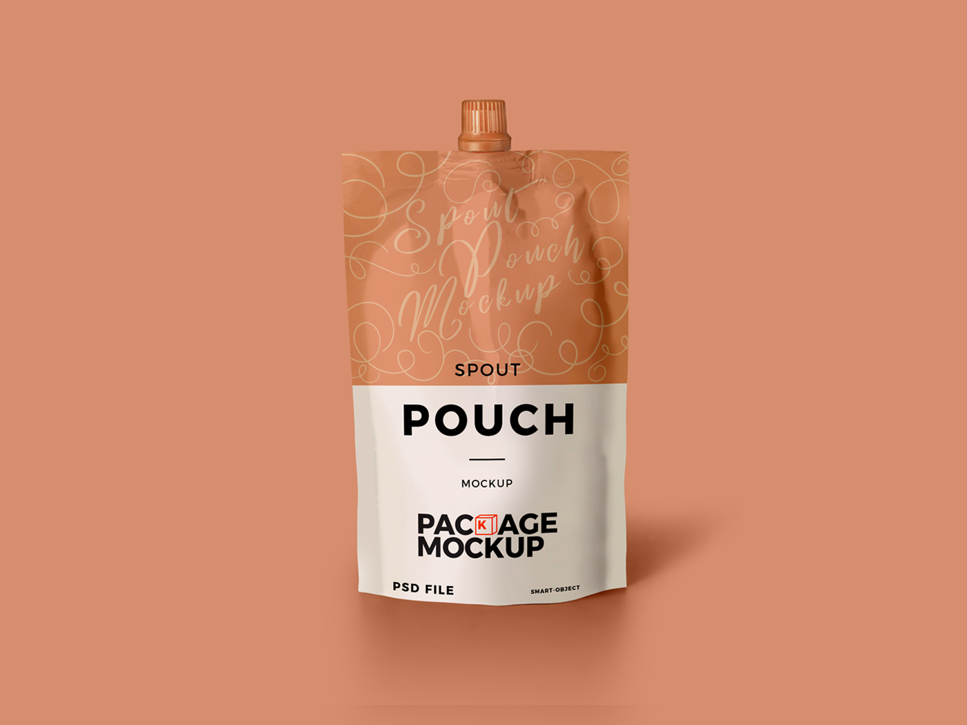 Download Foil Spout Pouch Mockup Free Package Mockups