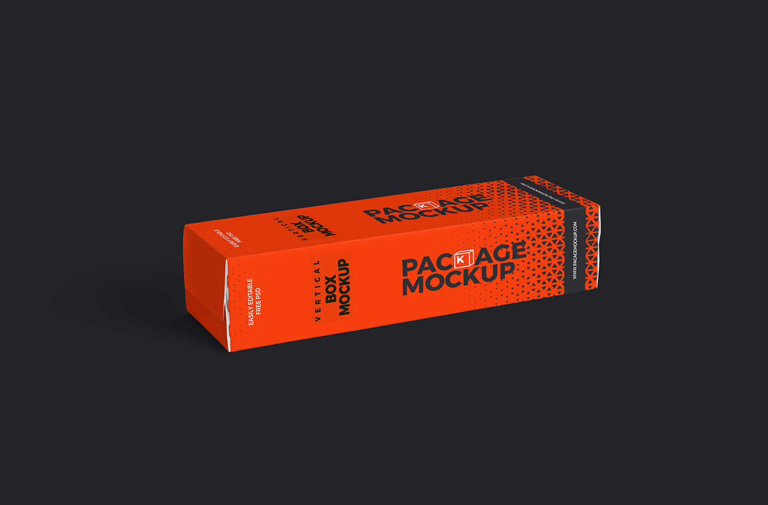 Download Vertical Package Box Mockup Free Package Mockups