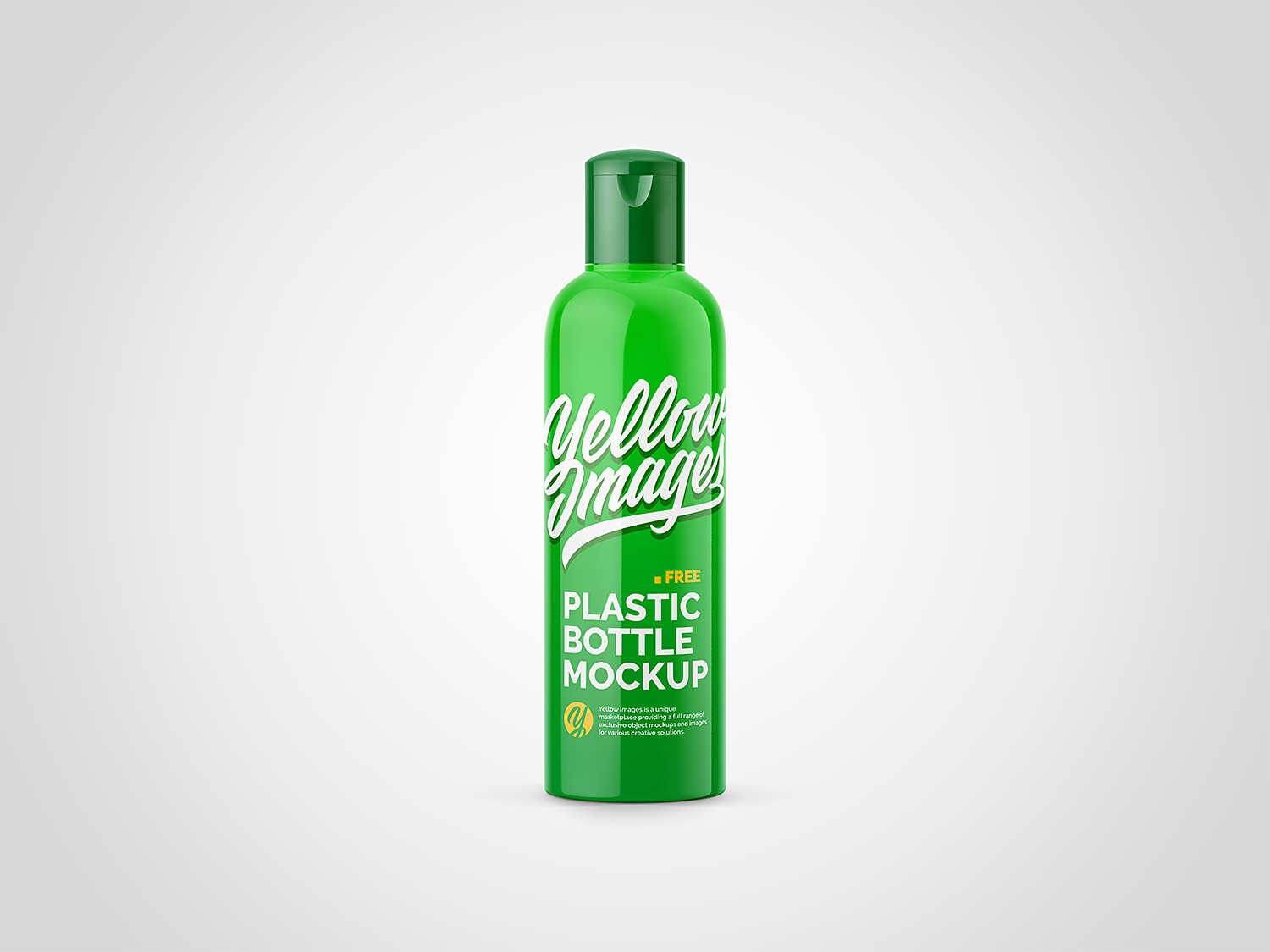 Download Glossy Cosmetic Plastic Bottle Free Mockup Package Mockups