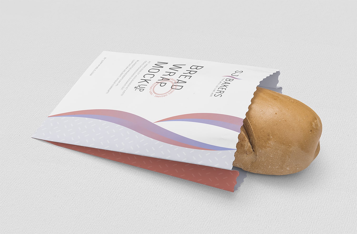 Download Free Bread Paper Bag Packaging Mockup Free Package Mockups PSD Mockup Templates