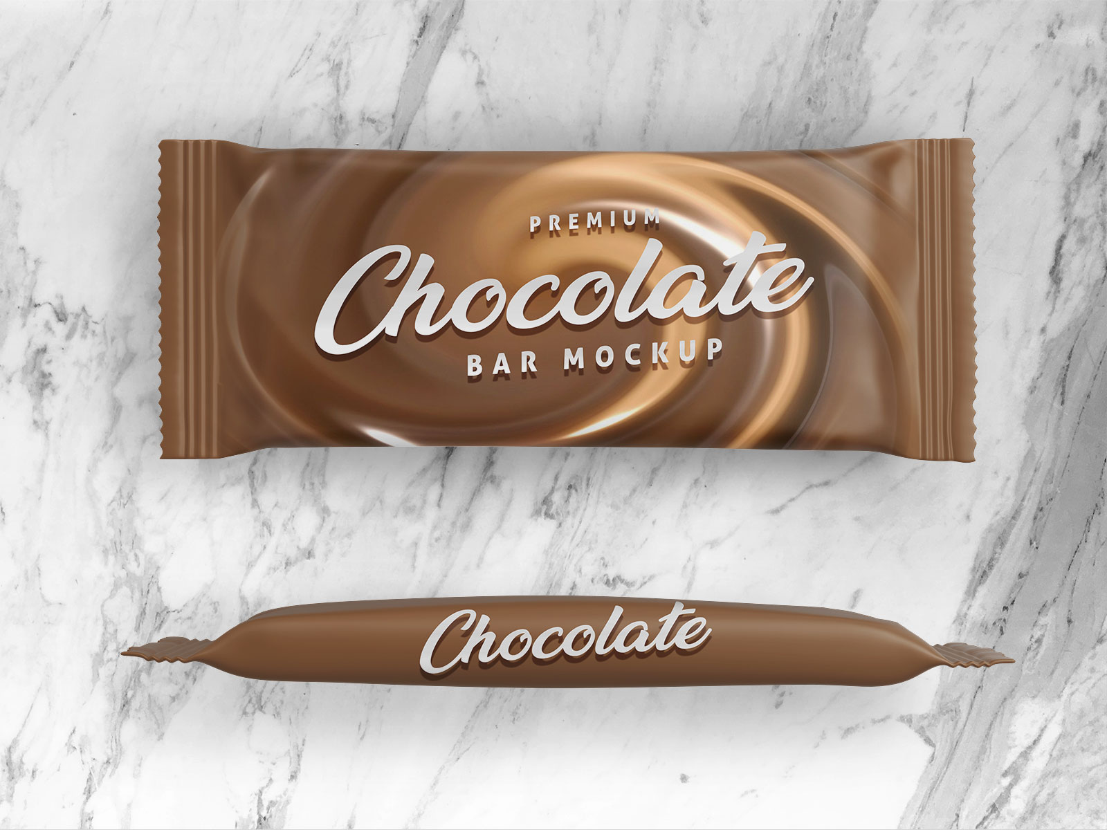 Download Free Chocolate Bar 2 Packaging Mockup Free Package Mockups PSD Mockup Templates