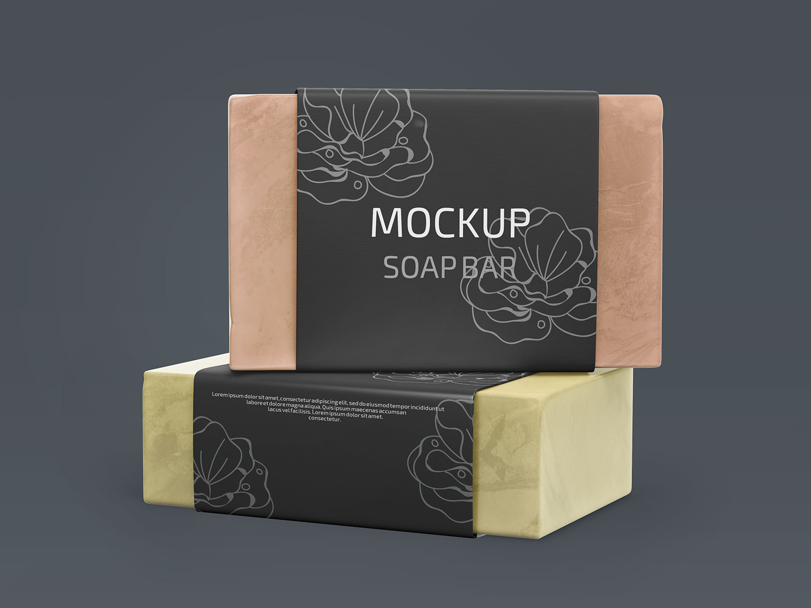 Soap Wrapper Free Mockup PSD