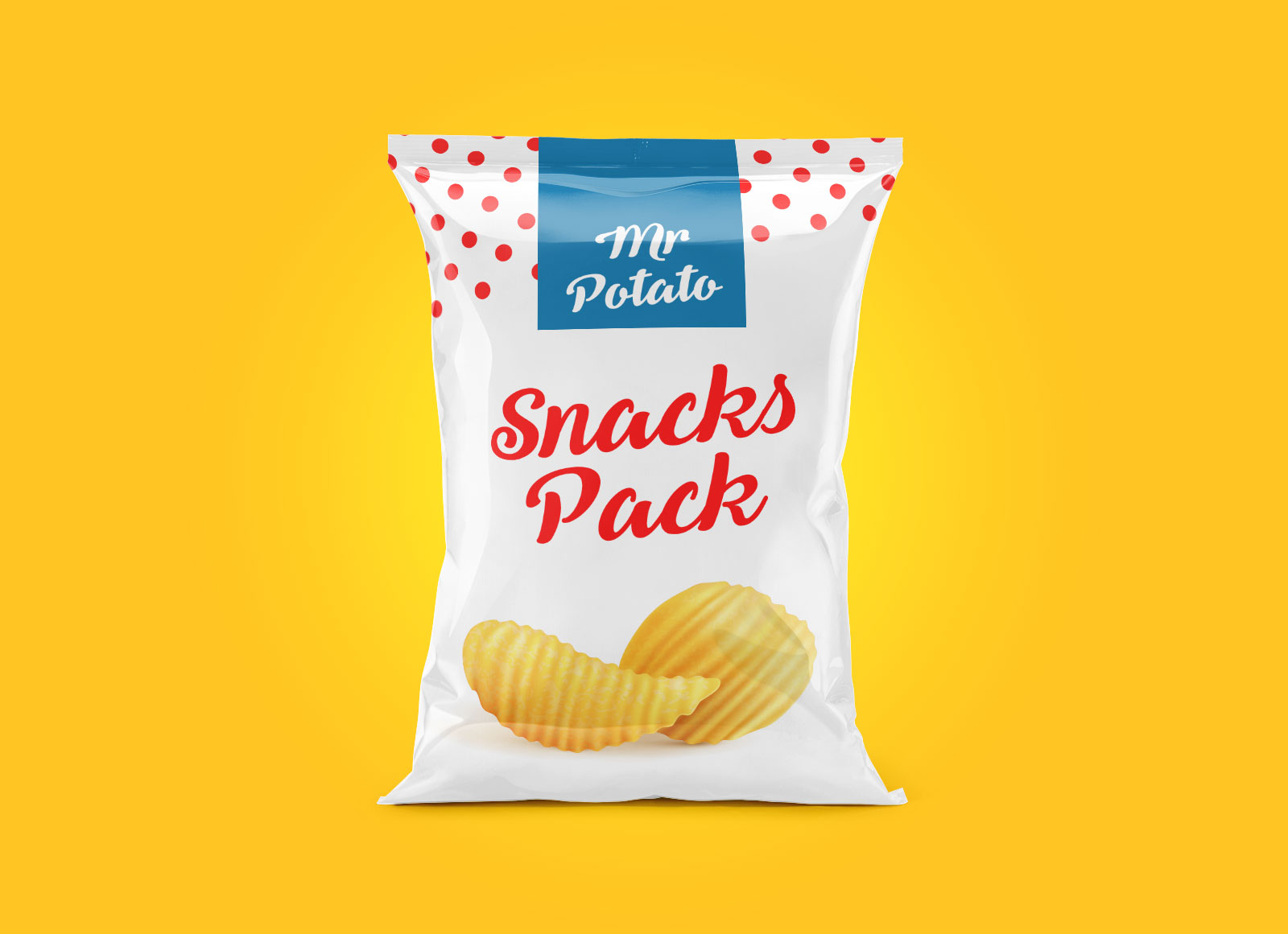 Download Free Free Snack Pack Packaging Mockup Psd Free Package Mockups PSD Mockup Template