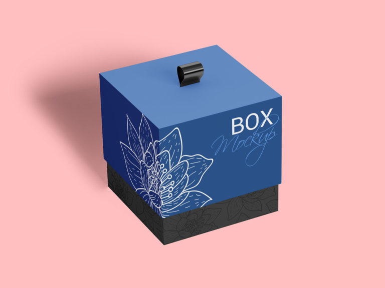 Free Wrist Watch Gift Box Mockup Free Package Mockups
