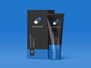 Cosmetic Cream Box Tube Packaging Mockup PSD