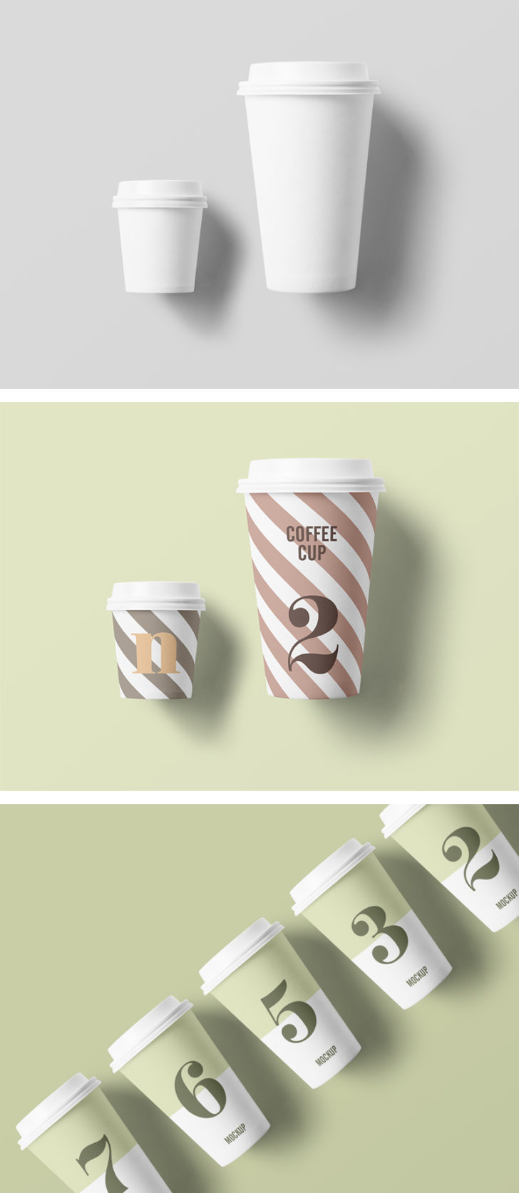 Free Coffee Paper Cup PSD Mockups - Free Package Mockups