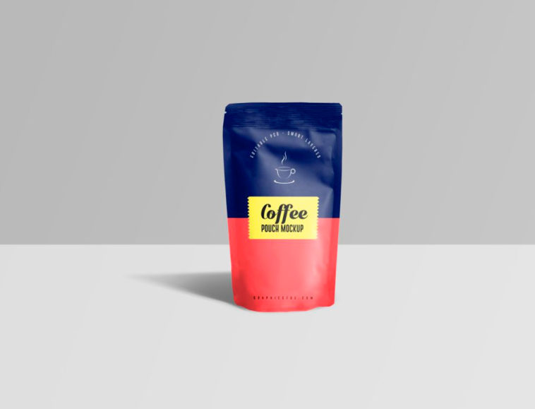 Download Free Free Plastic Matt Standee Pouch Mockup Free Package Mockups PSD Mockup Template