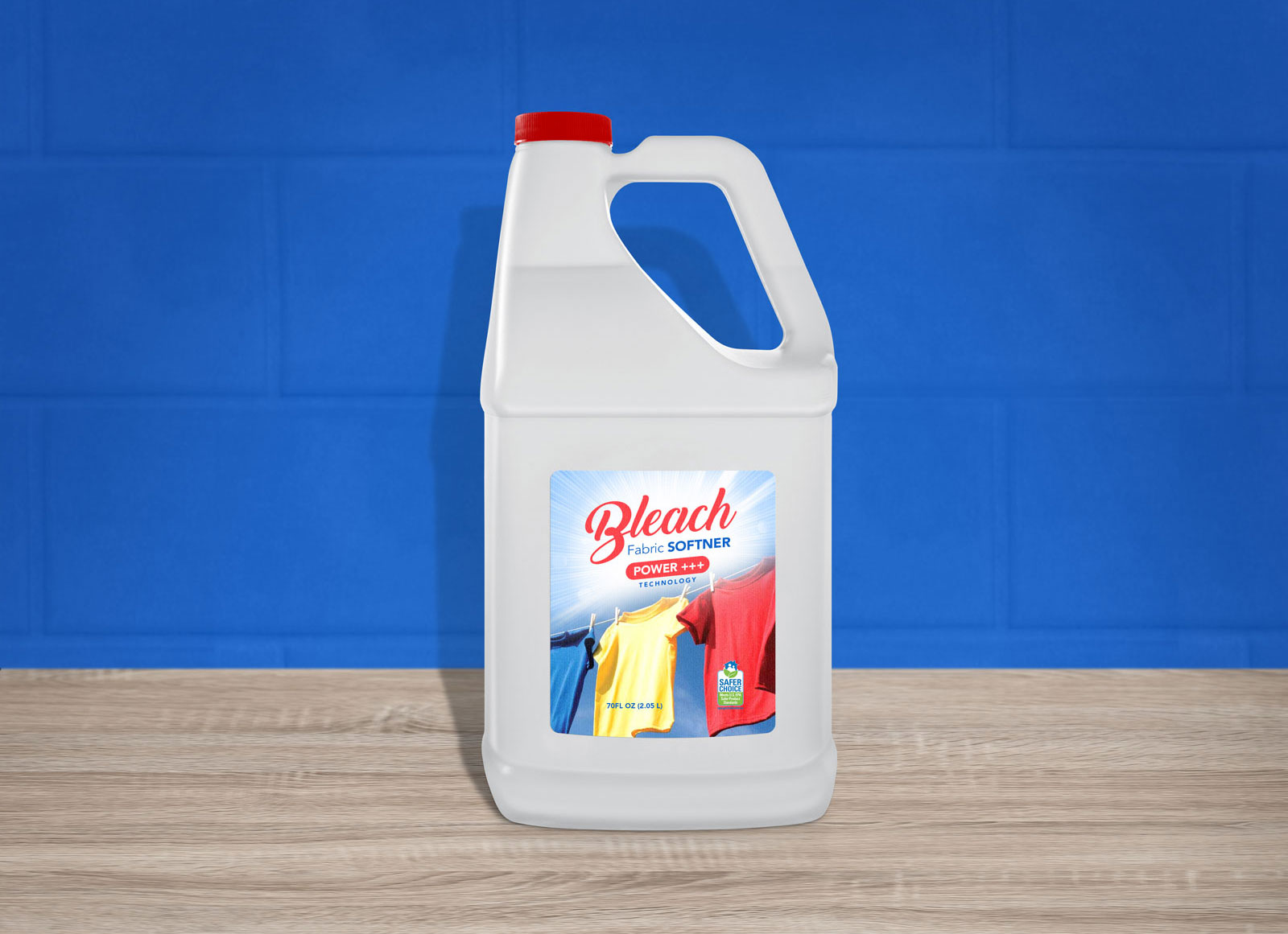 Download Free Bleach Fabric Softener White Plastic Bottle Mockup Package Mockups