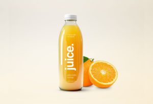 Free Juice Bottle Mockup