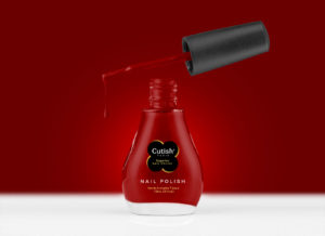Stylish Nail Polish Bottle Mockup