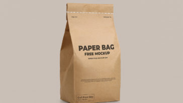 Download Free Kraft Paper Take Away Food Package Mockup Free Package Mockups PSD Mockup Template
