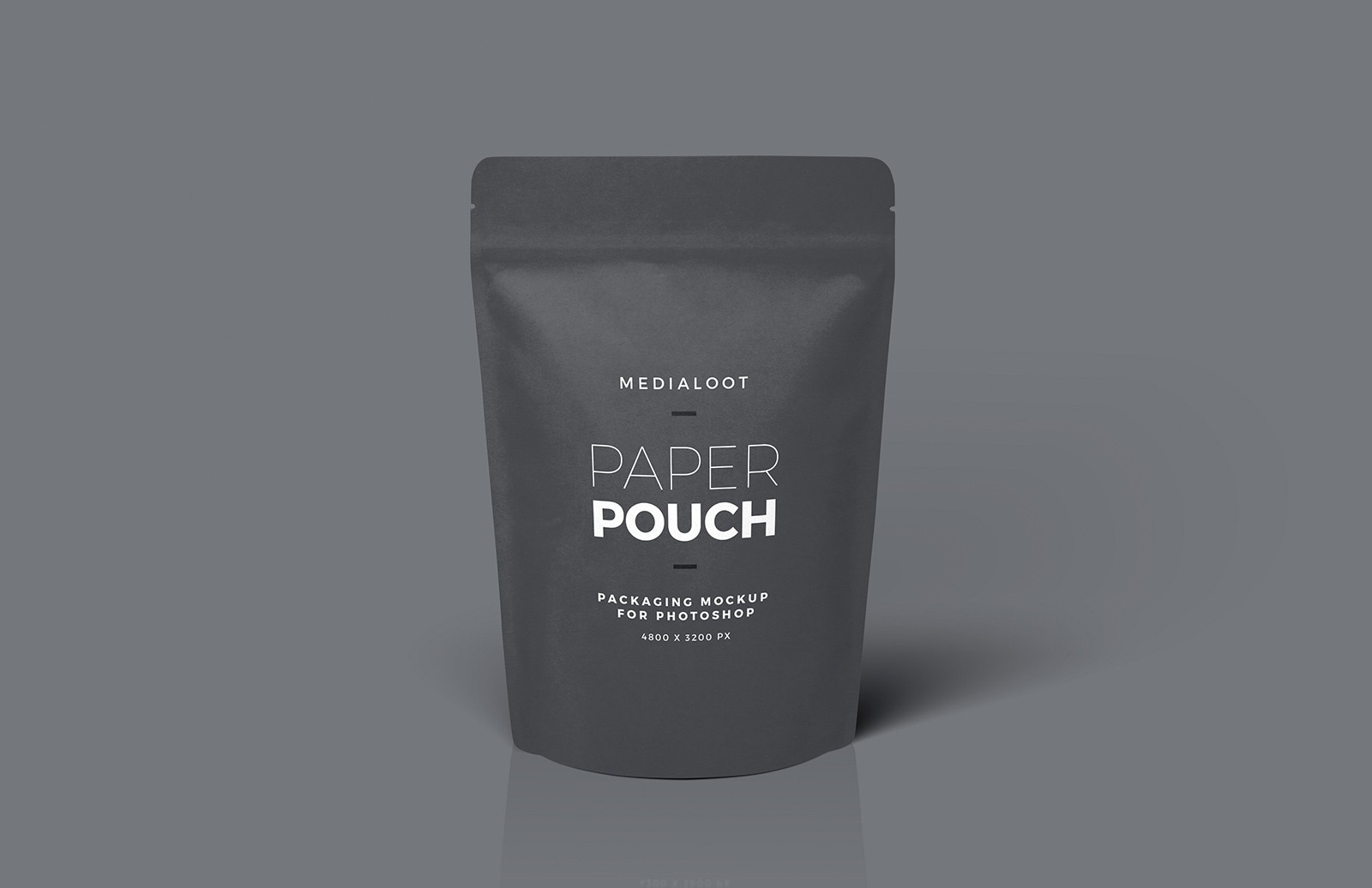 Paper Pouch Free Packaging Mockup