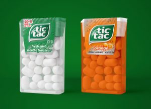 Free Clear Plastic Candy Box Mockup