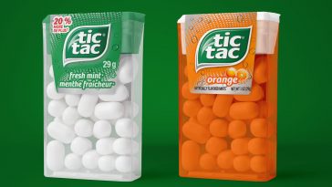Free Clear Plastic Candy Box Mockup