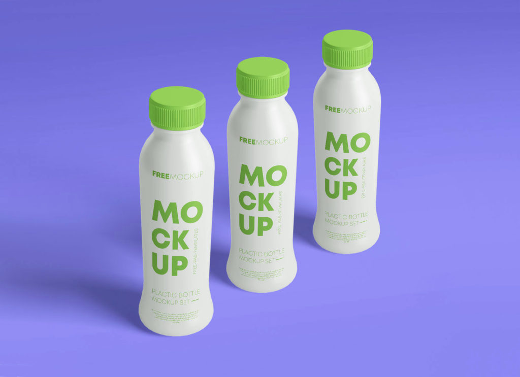 Plastic Bottle Mockup