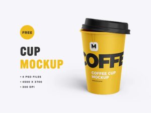 Tea and Coffee Cup Mockup
