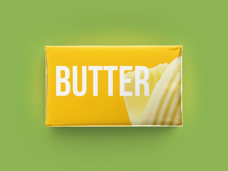 Butter Package Mockup