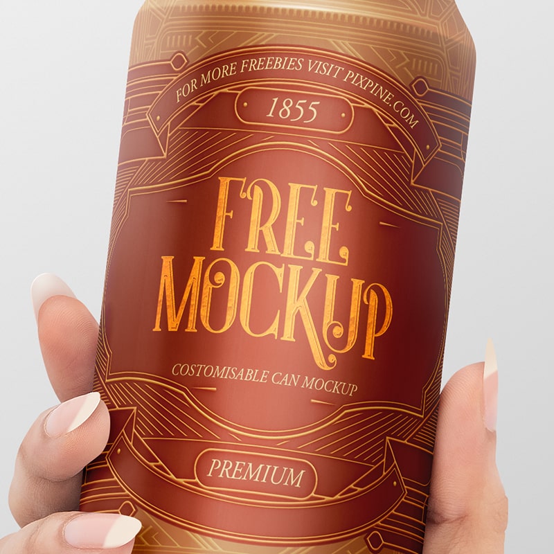 Tin Can Mockup