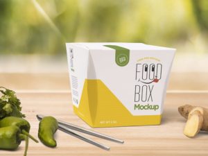 Fast Food Box Mockup