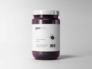 Jam Jar Mockup