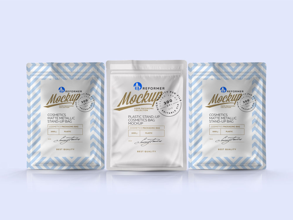 Download Free Small Pouch Packet Mockup Free Package Mockups