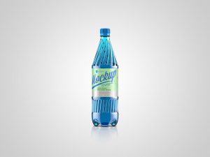 Plastic Water Bottle Mockup